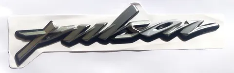Pulsar Black Rubber Without Logo — INDIAN BIKE BADGES sticker Sri Lanka